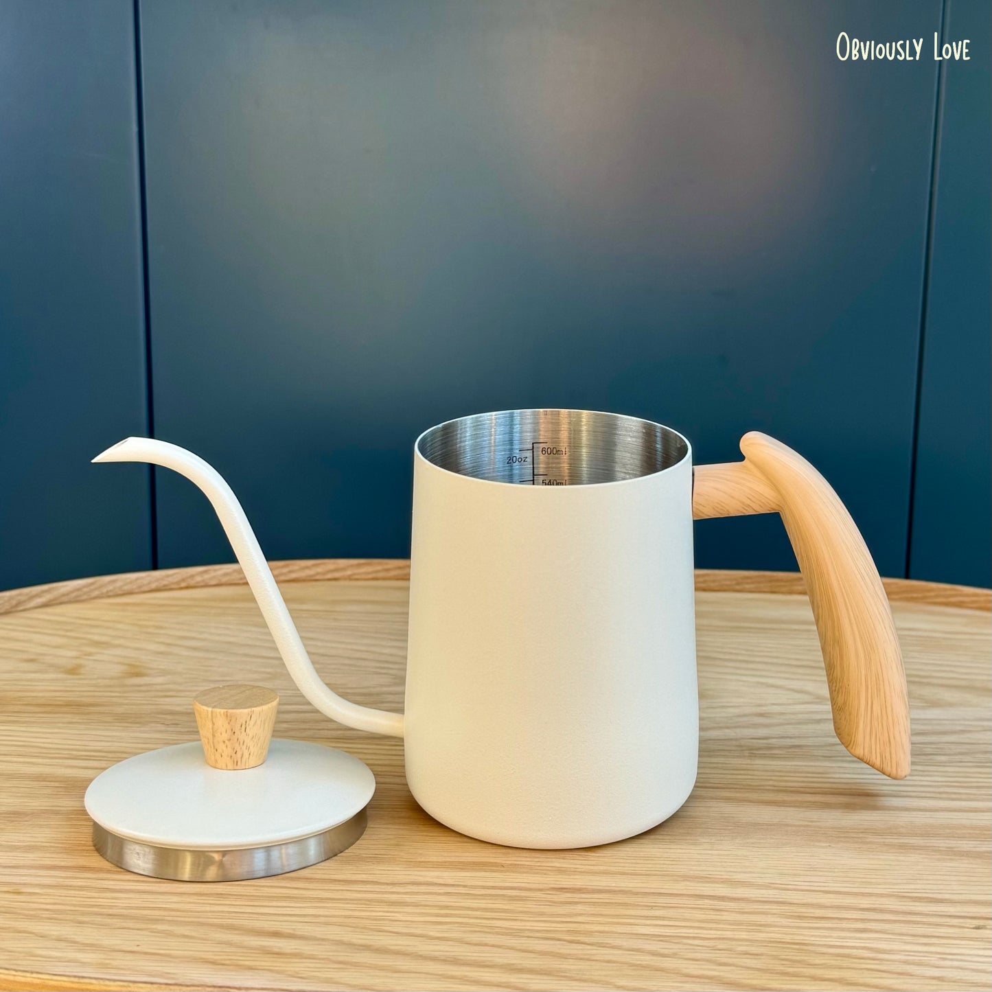 Stainless Steel Kettle - WHITE