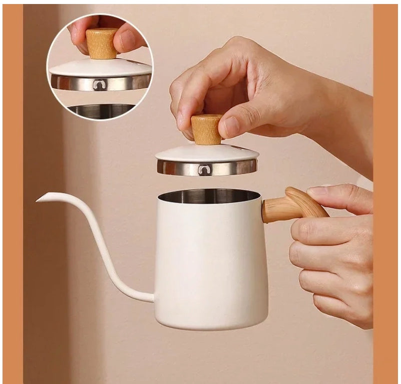 Stainless Steel Kettle - WHITE