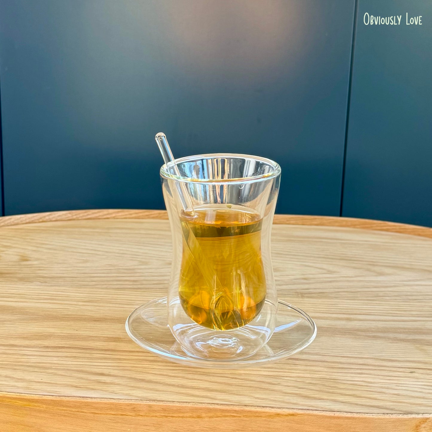 Double Wall Glass Tea Cup