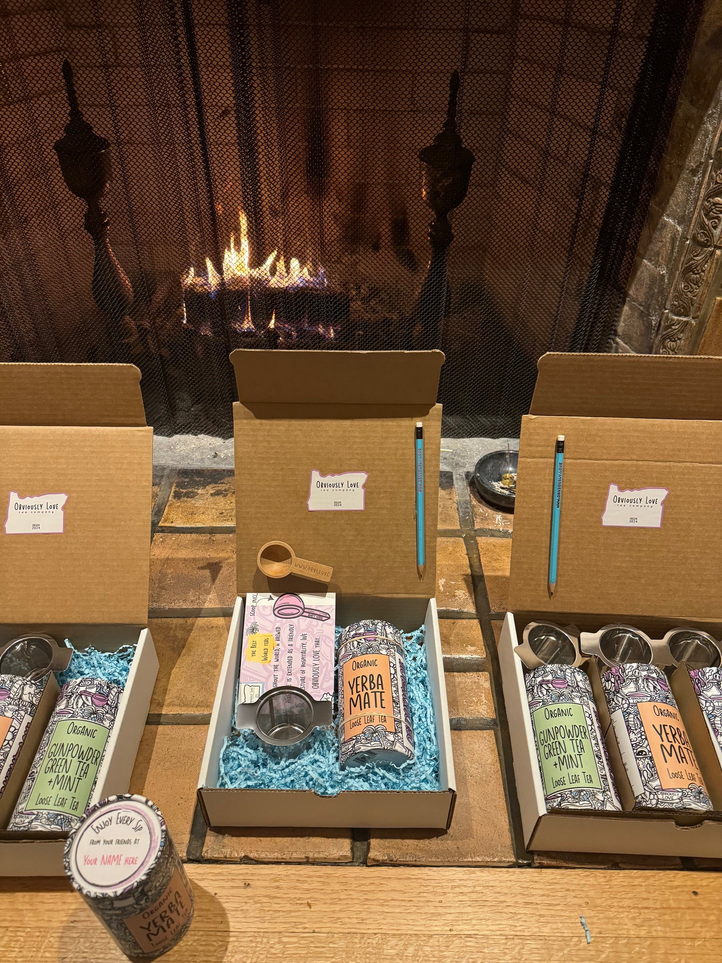 Gift Box - Yerba Mate + Strainer