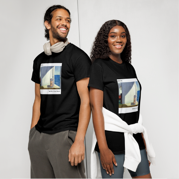 Edward Hopper Art Tea Tee