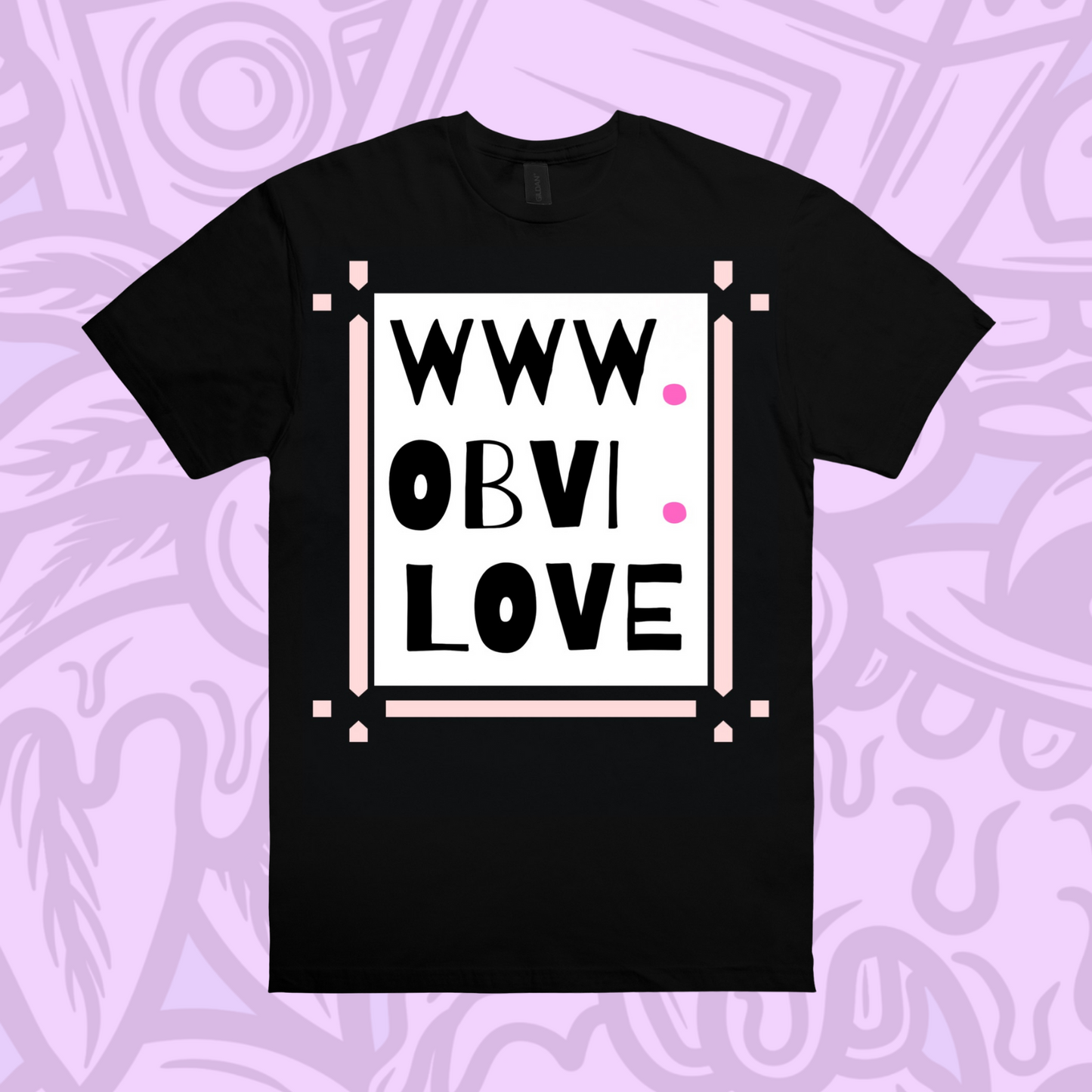 OBVI LOVE - Unisex Soft-style T-Shirt