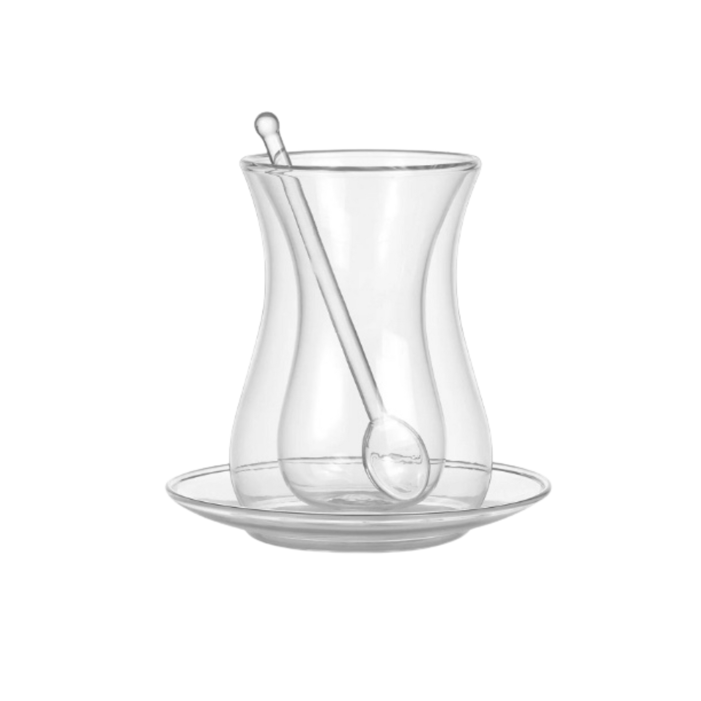 Double Wall Glass Tea Cup